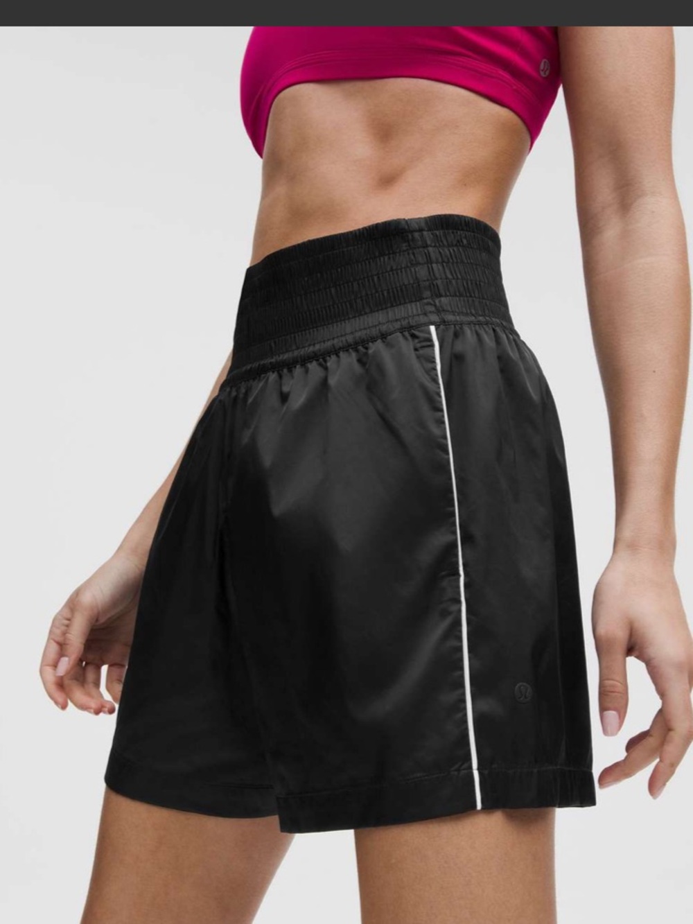 Lululemon Stretch Satin Nylon Super-High-Rise Short 5"